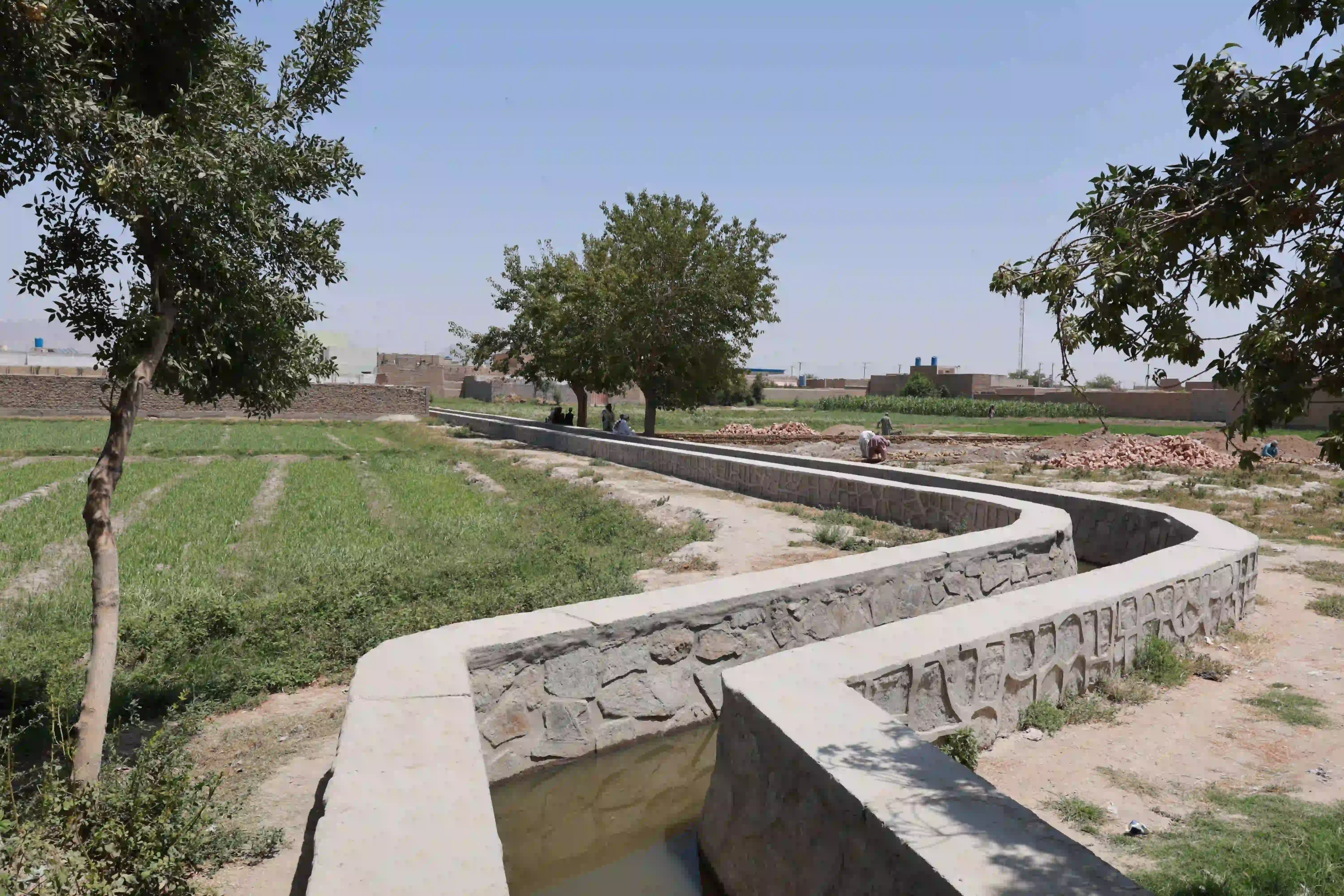 CONSTRUCTION OF HAJI ARAB DRAINAGE PROTECTION WALL WITH TOTAL LENGTH 730M, IN DISTRICT-15 OF KANDAHAR PROVINCE 