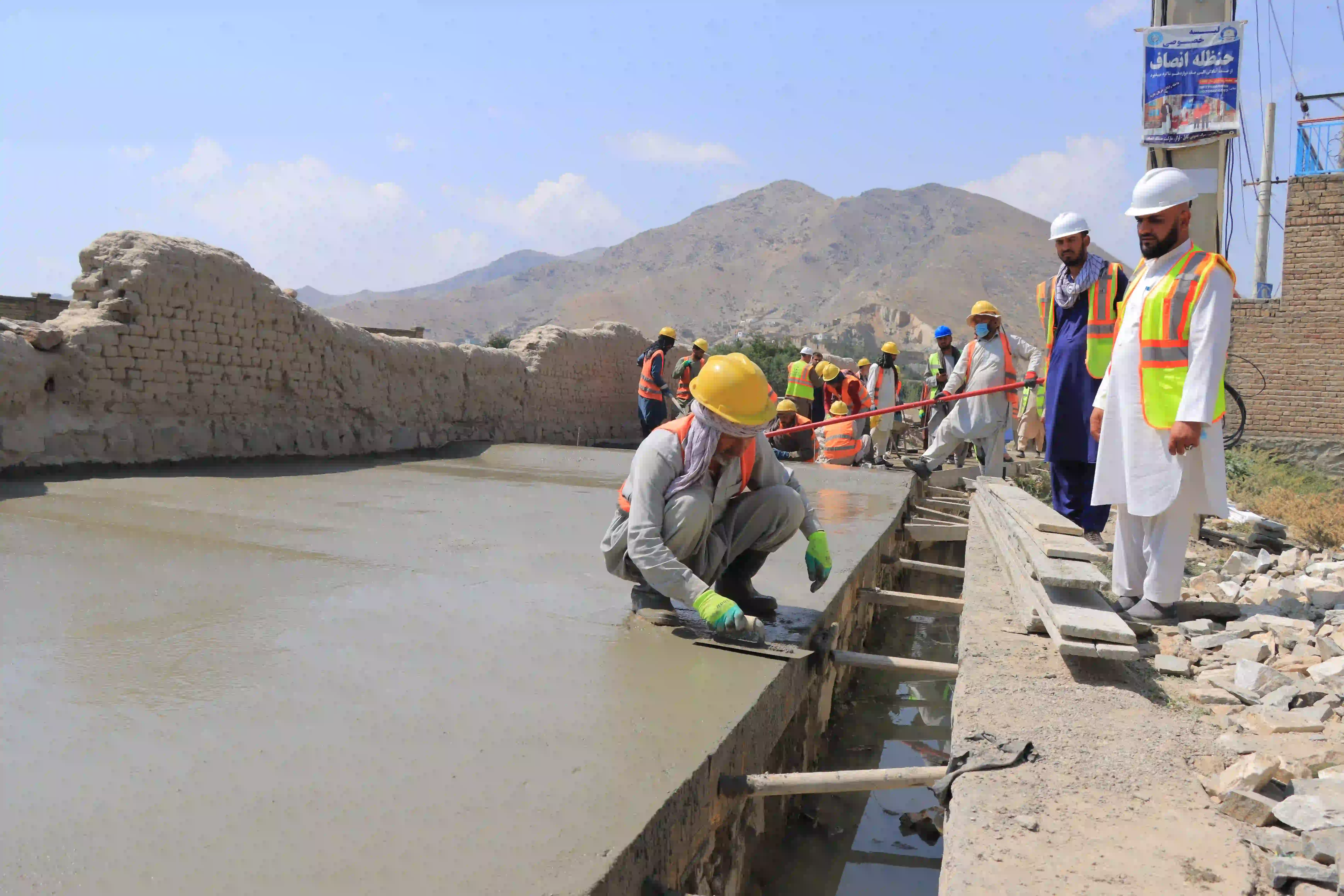 UPGRADING OF QALA HANSSAN KHAN TERTIARY STREET WITH PLUM CONCRETE SURFACE (L=1350M), GOZAR #43, DISTRICT #08, KABUL CITY