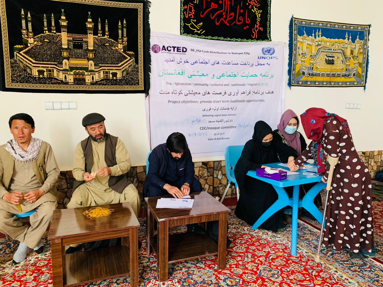 SUPPORTING THE MOST VULNERABLE WOMEN IN BAMYAN PROVINCE THROUGH SOCIAL GRANTS