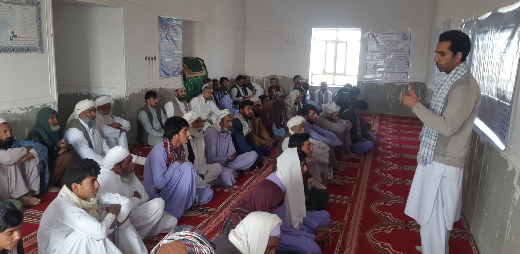 TRAINING TO THE COMMUNITY ON THE ARRANGEMENT OF INCLUSIVE AIDS IN NIMRUZ PROVINCE